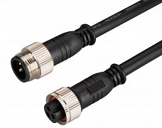 Коннектор питания ARL-LINE-3pin-1000-CON-MF (230V) (Arlight, IP67 Пластик, 3 года)