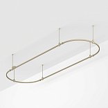 Основание ART-APRIORI-OVAL-ROD-400-3000x1000 (OG) (Arlight, IP20 Металл, 3 года)