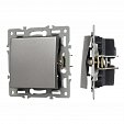 Механизм выключателя одноклавишный проходной SWT-MKP1-PL-GR (250V, 16A) (Arlight, -)
