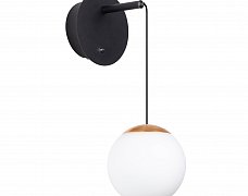 Светильник SP-BEADS-WALL-HANG-R130-6W Day4000 (BK-GD, 180 deg, 230V) (Arlight, IP20 Металл, 3 года)