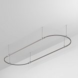 Основание ART-APRIORI-OVAL-ROD-800-3000x1000 (TN) (Arlight, IP20 Металл, 3 года)