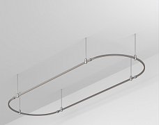 Основание ART-APRIORI-OVAL-ROD-800-3000x1000 (TN) (Arlight, IP20 Металл, 3 года)