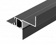 Профиль CEIL-S12-SHADOW-20-SIDE-3000 ANOD BLACK (Arlight, Алюминий)