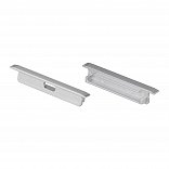 Заглушка SL-LINIA40-F-H9 SILVER (Arlight, Пластик)