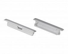 Заглушка SL-LINIA40-F-H9 SILVER (Arlight, Пластик)