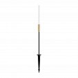 Светильник KT-CATALI-BOLL-H400-0.5W Warm3000 (BK, 160 deg, 24V) (Arlight, IP65 Металл, 3 года)