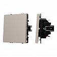 ARL NOBE Выключатель 1 кл софт-тач кашемир SWT-MK01-SFPL-CA (250V, 10A) (Arlight, -)