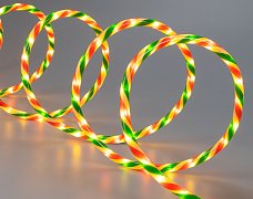 Светодиодная гирлянда Карамель ARD-CLASSIC-10000-CLEAR-360LED STD Warm-Red-Green (230V, 30W) (Ardecoled, IP65)