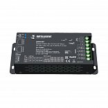 INTELLIGENT ARLIGHT Диммер SMART-PWM-104-73-SH-SUF Black (12-48V, 4x6A, RJ-45, TUYA Wi-Fi, 2.4G) (IARL, IP20 Металл, 5 лет)