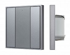 INTELLIGENT ARLIGHT Кнопочная панель DALI-201-23-2K-D2-IN Silver (BUS, Frame) (IARL, IP20 Металл, 3 года)