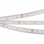 Светодиодная лента RTW 2-5000PGS 24V RGB 2x (5060, 300 LED, LUX) (Arlight, 14.4 Вт/м, IP67)
