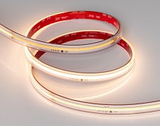Светодиодная лента герметичная SPI-COB-PS-X378-14mm 24V Warm2700-PX63-BPT (7 W/m, IP67, 5m) (Arlight, бегущий огонь)