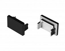 Заглушка SL-SLIM15-H10 BLACK глухая (Arlight, Пластик)