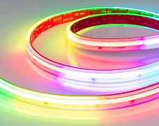 Светодиодная лента герметичная DMX-COB-PS-X1008-21mm 24V RGB-PX126 (11 W/m, IP67, CSP, 5m) (Arlight, -)
