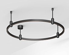 Основание ART-APRIORI-ROUND-ROD-200-R800 (BK) (Arlight, IP20 Металл, 3 года)