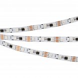 Светодиодная лента SPI-5000-RAM-5060-60 12V Cx3 RGB-Auto (10mm, 12W/m, IP20) (Arlight, Открытый, IP20)