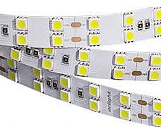 Светодиодная лента RT 2-5000 36V Warm 2x2 (5060, 600 LED, LUX) (Arlight, 26 Вт/м, IP20)