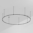 Основание ART-APRIORI-ROUND-ROD-800-R3000 (BK) (Arlight, IP20 Металл, 3 года)