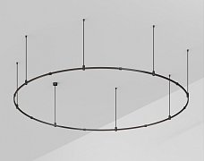 Основание ART-APRIORI-ROUND-ROD-800-R3000 (BK) (Arlight, IP20 Металл, 3 года)