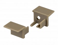 Комплект заглушек SL-BEVEL-H10-F14 OLIVE GREY (Arlight, Пластик)
