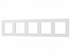 Рамка стеклянная FRM-GLARE-GS-5-WH (Arlight, -)