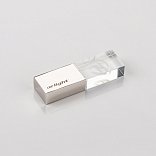 Флешка Arlight красная с 3D гравировкой (32 ГБ) (Arlight, -)