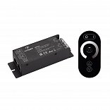 Диммер ARL-3022-OVAL-DIM Black (12-24V, 1x25A, ПДУ, RF) (Arlight, IP20 Металл, 2 года)