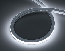Лента герметичная HORIZON-3D-А120-12x12mm 24V White6000 (12 W/m, IP67, 5m, wire x1) (Arlight, Вывод боковой, 5 лет)