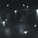 Светодиодная гирлянда ARD-DEW-HOME-2000-CLEAR-20LED-STD White6000 (1.5V, Battery Pack, Cork) (Ardecoled, IP20)