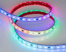 Светодиодная лента герметичная DMX-PS-B60-12mm 12V RGB-PX3 (14 W/m, IP67, 5060, 5m) (Arlight, -)