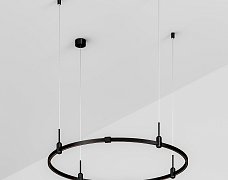 Основание ART-APRIORI-ROUND-HANG-R1000 (BK) (Arlight, IP20 Металл, 3 года)