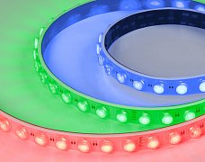 Светодиодная лента герметичная FLT-PS-S42-23mm 24V RGB (21 W/m, IP67, 30deg, 5m) (Arlight, -)