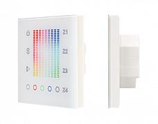 Панель Sens SR-2831AC-RF-IN White (220V,RGB,4зоны) (Arlight, IP20 Пластик, 3 года)