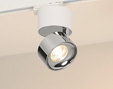 Светильник SP-PLURIO-TRACK-4TR-R77-9W Warm3000 (WH-CHR, 36 deg, 230V) (Arlight, IP20 Металл, 3 года)