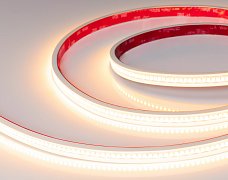 Светодиодная лента герметичная RTW-PS-A240-12mm 48V Warm2400-CX2 (23 W/m, IP67, 10m) (Arlight, CRI>90)
