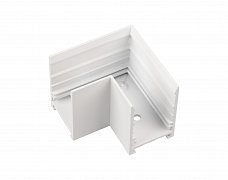 Коннектор угловой MAG-CON-MINI-2538-L90 (WH) (Arlight, IP20 Металл, 5 лет)