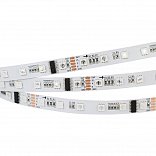 Светодиодная лента DMX-5000-5060-60 24V Cx6 RGB (12mm, 12.5W, IP20) (Arlight, Открытый, IP20)