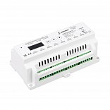 INTELLIGENT ARLIGHT Релейный модуль SMART-SWITCH-708-82-D2-DIN (230V, 8x10A, DALI, DMX512) (IARL, IP20 Пластик, 5 лет)
