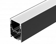 Профиль IP-LINE-5475-2000 BLACK (Arlight, Алюминий)