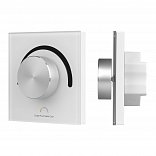 INTELLIGENT ARLIGHT Роторная панель SMART-PWM-103-31-MULTI белый (12-48V, 3x4A, TUYA Wi-Fi, 2.4G) (IARL, IP20 Пластик, 5 лет)