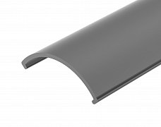 Экран ROUND-D36-360-2500 BLACK OPAL  (Arlight, Пластик)