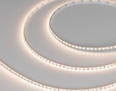 Светодиодная лента MICROLED-M168-4mm 24V Warm3500 (5 W/m, IP20, 2216, 5m) (Arlight, узкая)