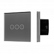 Светорегулятор сенсорный с Zigbee управлением SWT-OMALI-SD3-ZB-GR (250V, 500W) (Arlight, Стекло)