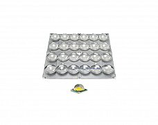 Блок линз 24B70-M120х120 (70°, 24x LED) (Turlens, -)