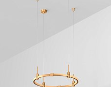 Основание ART-APRIORI-ROUND-HANG-R600 (GD) (Arlight, IP20 Металл, 3 года)