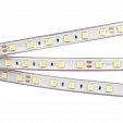 Светодиодная лента RTW 2-5000P 24V White6000 2x (5060, 300 LED, LUX) (Arlight, 14.4 Вт/м, IP66)