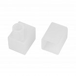Заглушка MOONLIGHT-CAP-10x10mm-BOTTOM-S-SET (Arlight, Силикон)