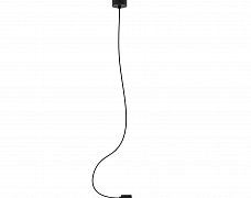 Потолочная чаша с питанием ART-APRIORI-CANOPY-SIDE-L1500-POWER (BK) (Arlight, IP20 Металл, 3 года)