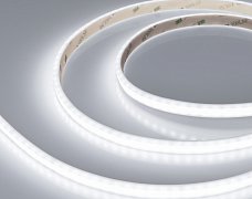 Светодиодная лента герметичная RTW-PSW-A120-10mm 24V White6000 (9.6 W/m, IP67, 2835, 5m) (Arlight, 5 лет)