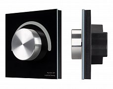 INTELLIGENT ARLIGHT Роторная панель SMART-1-10V-301-31-DIM-IN Black (24-48V, 2.4G) (IARL, IP20 Пластик, 5 лет)